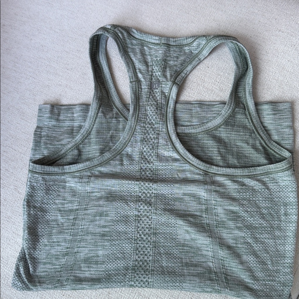 lululemon athletica Green Tank Top